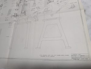 Perkins Machine Press Model 2Aat -532 Parts List Print Drawing Diagram~