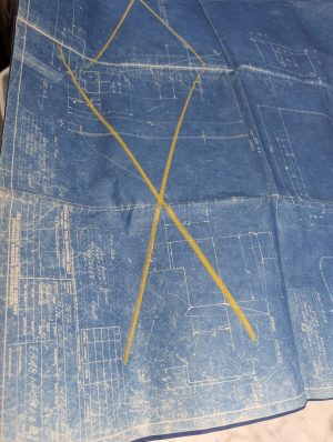 Cincinnati Milling Machine Detail Part Drawing Print 56/72 Tc Ea48M 581681