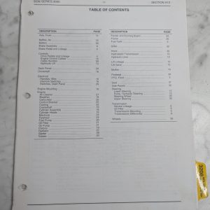 Cub Cadet Illustrated Parts List Manual 3208 3000 Series Tractor Section A12