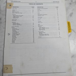 Cub Cadet Illustrated Parts List Manual 3235 3000 Series Tractor Section A9