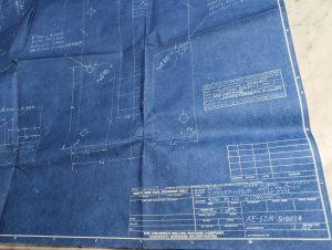 Cincinnati Milling Machine Part Print Drawing 4/36 Support Arbor Ae-53M-919024