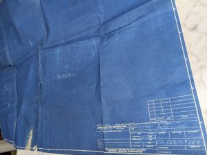 Cincinnati Milling Machine Assembly Print 4/36 12” Vib. Flywheel Ca-53M-919024