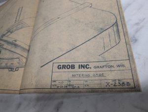 Grob Brothers Mitering Gage – Band Saw X-238B