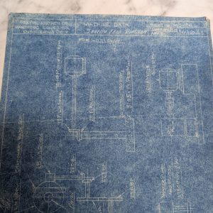 Pratt & Whitney Machine Data Drawing Print Speed Feed Diagram M-1641 Mo-743