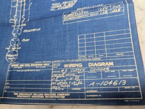 Cincinnati Milling Wiring Diagram Print #2 Plain Universal Cutter Grinder