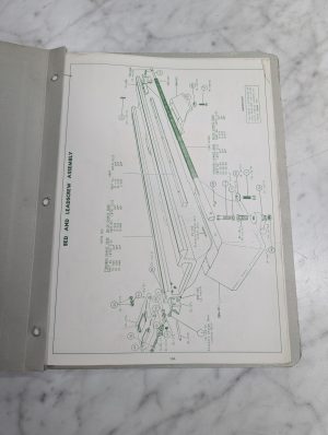 Clausing 100 4800 Series Lathes Part List Illustrated Manual Pages