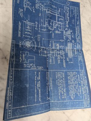 Cincinnati Milling 18” #1-12 Automatic Machine Layout Diagram Print 97941
