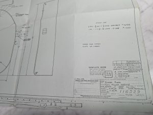 Cincinnati Part Drawing Print Cover Plate #2-L Milling Machine 116529