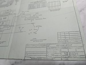 Cincinnati Hydraulic Circuit Drawing Print 122871 Milling Machine