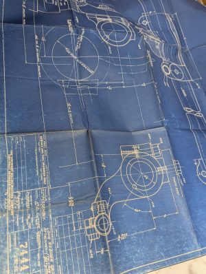 Cincinnati Milling Machine Assembly Print Diagram Long Reamer Grinding 74441