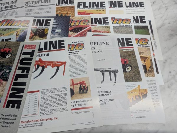 Tuffline Monroe Mfg Sales Price List & Brochures Literature Specs ...