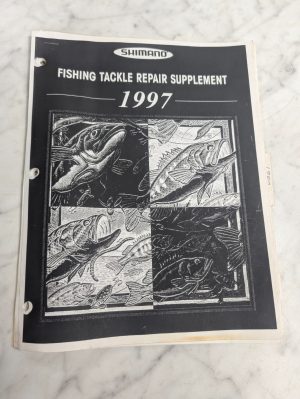 Repair/Service Parts List Book Manual Fishing Reels 1997 Shimano Supplement