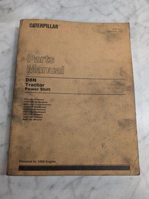 Caterpillar Service/Repair Parts List Catalog Book Manual D8N Tractor 1992