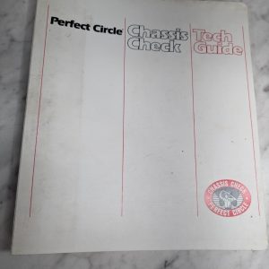 Perfect Circle Chassis Check Tech Guide Manual Service Bulletins