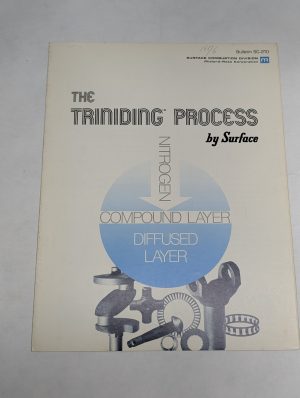 Triniding Process By Surface Nitrogen Combustion Sales Literature 1976