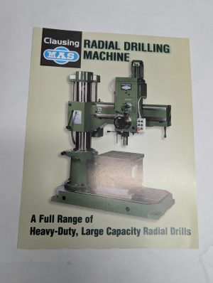 Clausing Mas Radial Drilling Machine Heavy Duty Cl- 32 75 100 104 50 Brochure