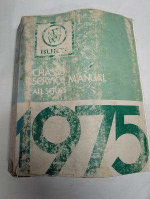 Buick 1975 Chassis Service Manual All Series Repair Shop Book Overhaul Gm