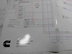 Cummins Diesel Engine Wiring Diagram Electrical Schematic Isl9 Cm2350 L101 2014
