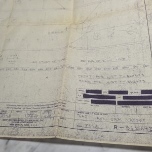 New Britain Gridley Machine Aux Cam Layout Drawing Print R-362692 Information