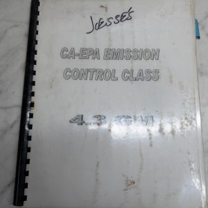 Ca-Epa Emission Control Class 4.3 L Gm Caterpillar Lift Truck Technician Program