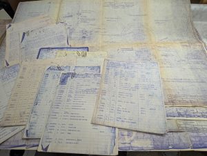 V&O Geared Press Machine Tool T Line Drawings Diagrams Blue Prints Information