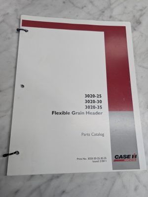Case Ih Parts List Book Catalog Manual 3020-25 30 35 Flexible Grain Header 2011