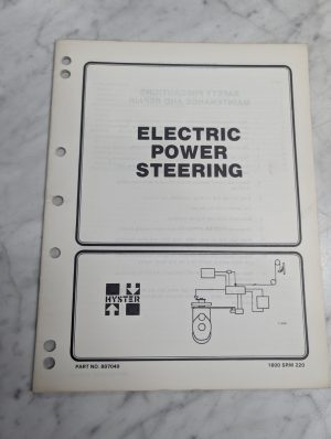 Hyster Fork Lift Truck Electric Power Steering Manual #897049 1600 Srm 220