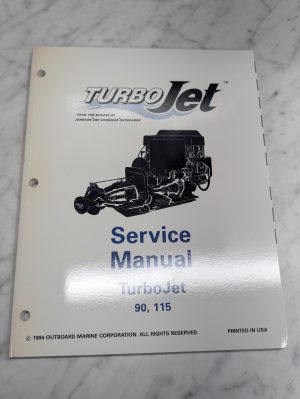 Omc Johnson Evinrude Service Manual "Eo" Turbo Jet Turbojet 90 115 #503141