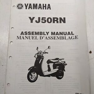 Yamaha Dealer Prep Assembly Manual Scooter Yj50Rn 5Pp-28107-70 2000