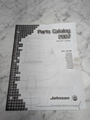 Brp Johnson Evinrude Parts List Book Catalog Manual 9.9 15 Hp 4 Stroke 2007
