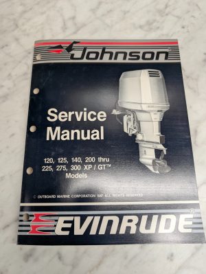 Omc Johnson Evinrude Service Manual "Cc" Loop V Models 120-300 Hp Xp Gt #507664