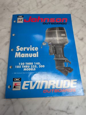 Omc Johnson Evinrude Service Manual "Es" Loop V Models 120-300 Hp #507875