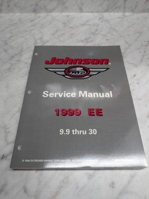 Johnson Evinrude Omc Service Manual "Ee" Models 9.9 Thru 30 Hp #787028