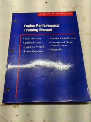 Engine Performance Training Manual Import Domestic 1993 Standard Motor Products