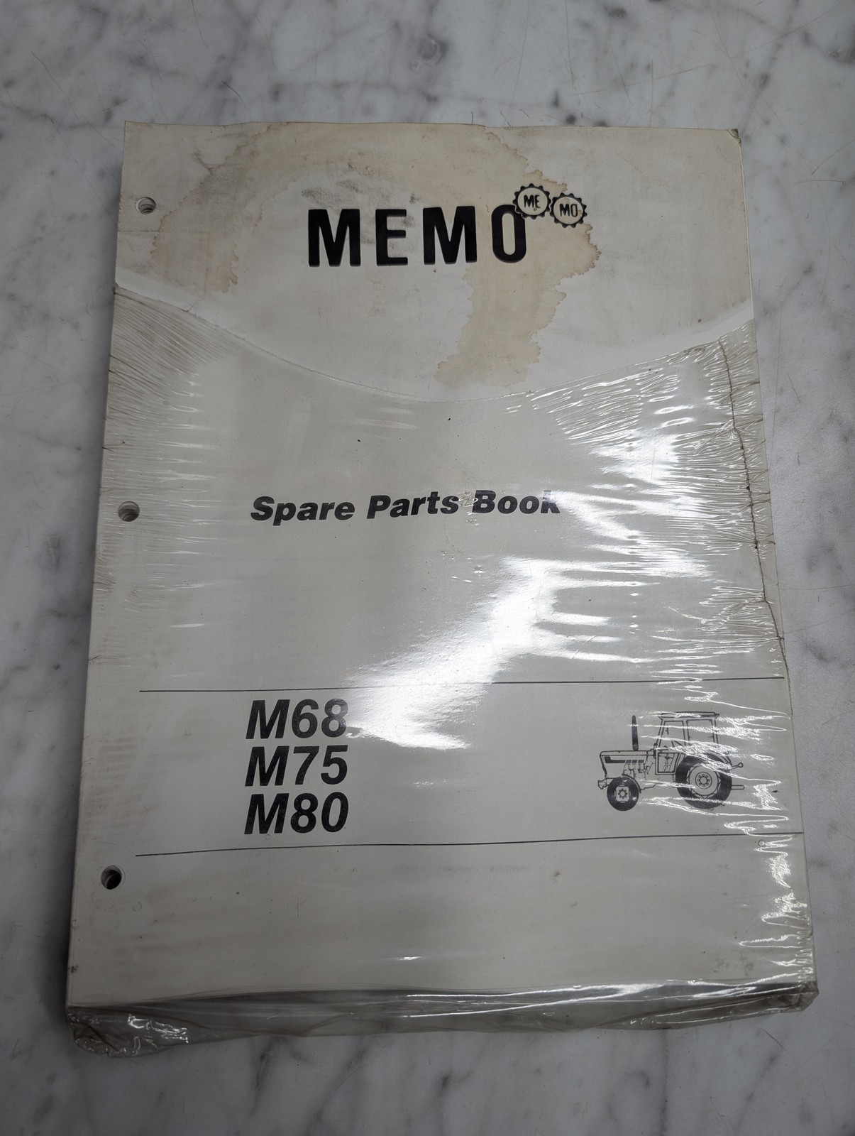 Memo Tractor M68 M75 M80 Spare Parts Manual List Catalog Book