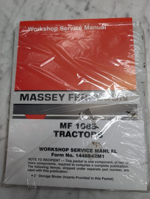 Massey Ferguson 1085 Tractors Workshop Service Manual Repair #1448842M1