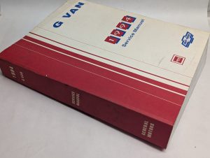 General Motors G Van 1994 Service Manual Repair Maintenance Shop Gmc Truck Book