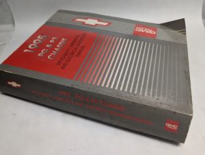 1995 Gmc Truck Pg P3 Chassis Driveability Emissions Electrical Diagnosis Manual