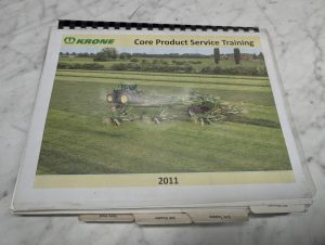 Krone Core Product Service Training Manual Service Repair Maintenance Shop 2011