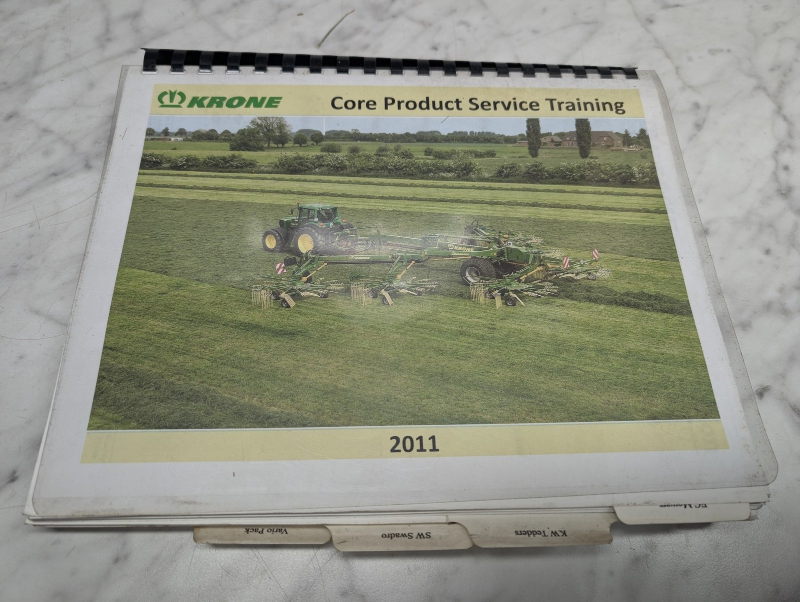 Krone Core Product Service Training Manual Service Repair Maintenance Shop 2011