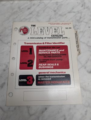 Atp Level Catalog No 460 Transmission Parts Manual List Book Maintenance Service