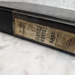 Massey Ferguson Mf 6500 Forklift Service Manual Maintenance Repair Shop Book