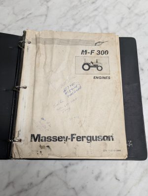 Massey-Ferguson Mf 300 Tractor Service Workshop Manual Book Guide Shop Repair