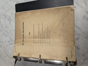 Massey Ferguson Mf 1500 1800 Tractors Service Workshop Manual Guide Book