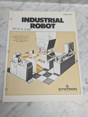 Syntron Fmc Industrial Robot Bulletin 412472 Manual Reference Guide