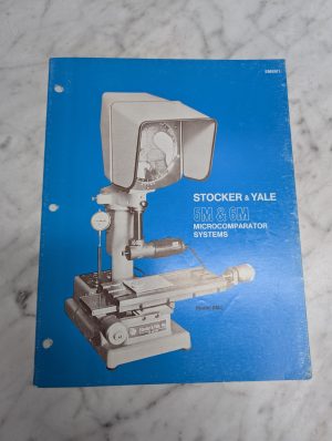 Stocker Yale 5M 6M Microcomparator Systems Model 5Mc 5M6M1 Sales Literature