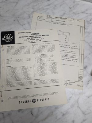 General Electric Kinamatic Instructions Industrial Direct Sales Brochure