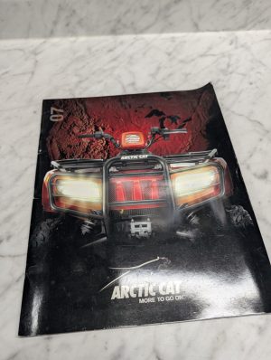 Arctic Cat 2007 700 Efi Sales Brochure Catalog Literature
