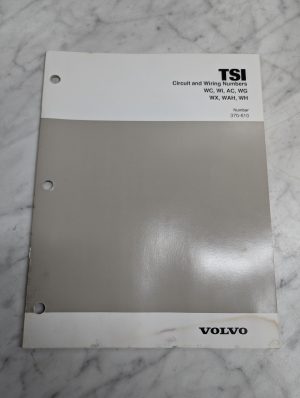 Volvo Tsi Circuit And Wiring Numbers Wc Wi Ac Wg Wx Wah Wh 370 610 Manual