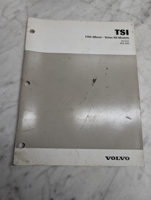 Volvo Tsi Fifth Wheel All Models Number 922 620 Manual Service Repair